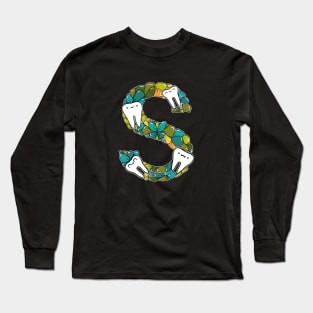 Letter S Long Sleeve T-Shirt